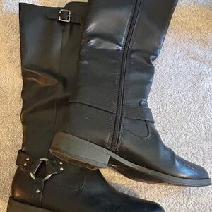 Dr Scholls Black Boots